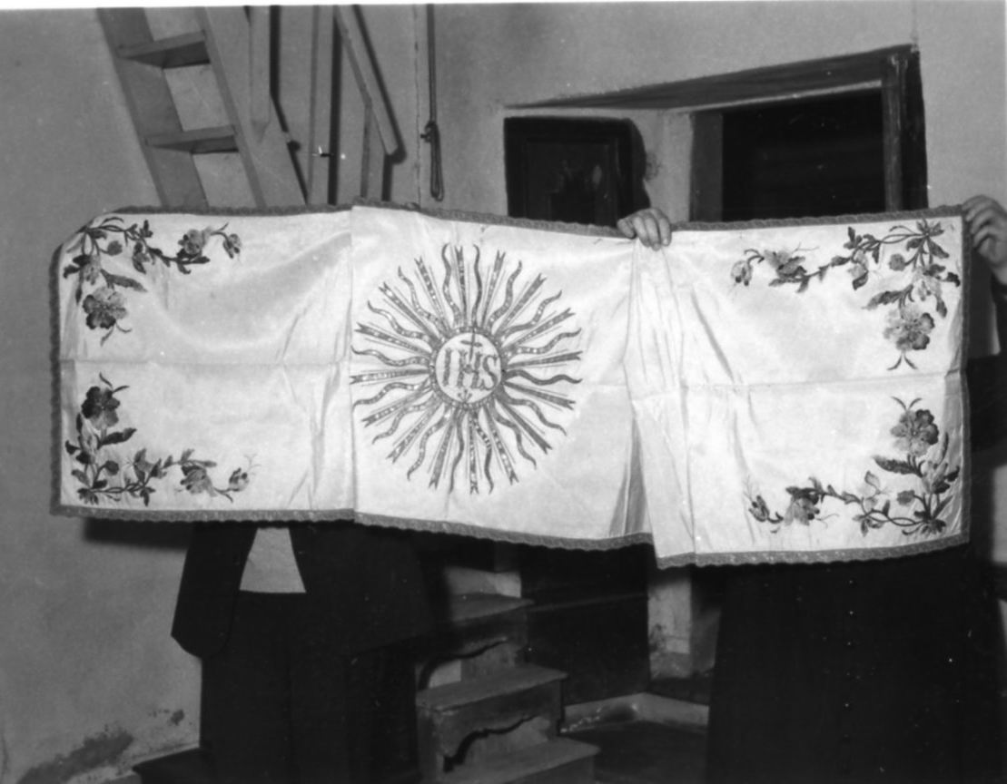 velo omerale - manifattura modenese (prima metà sec. XVIII)