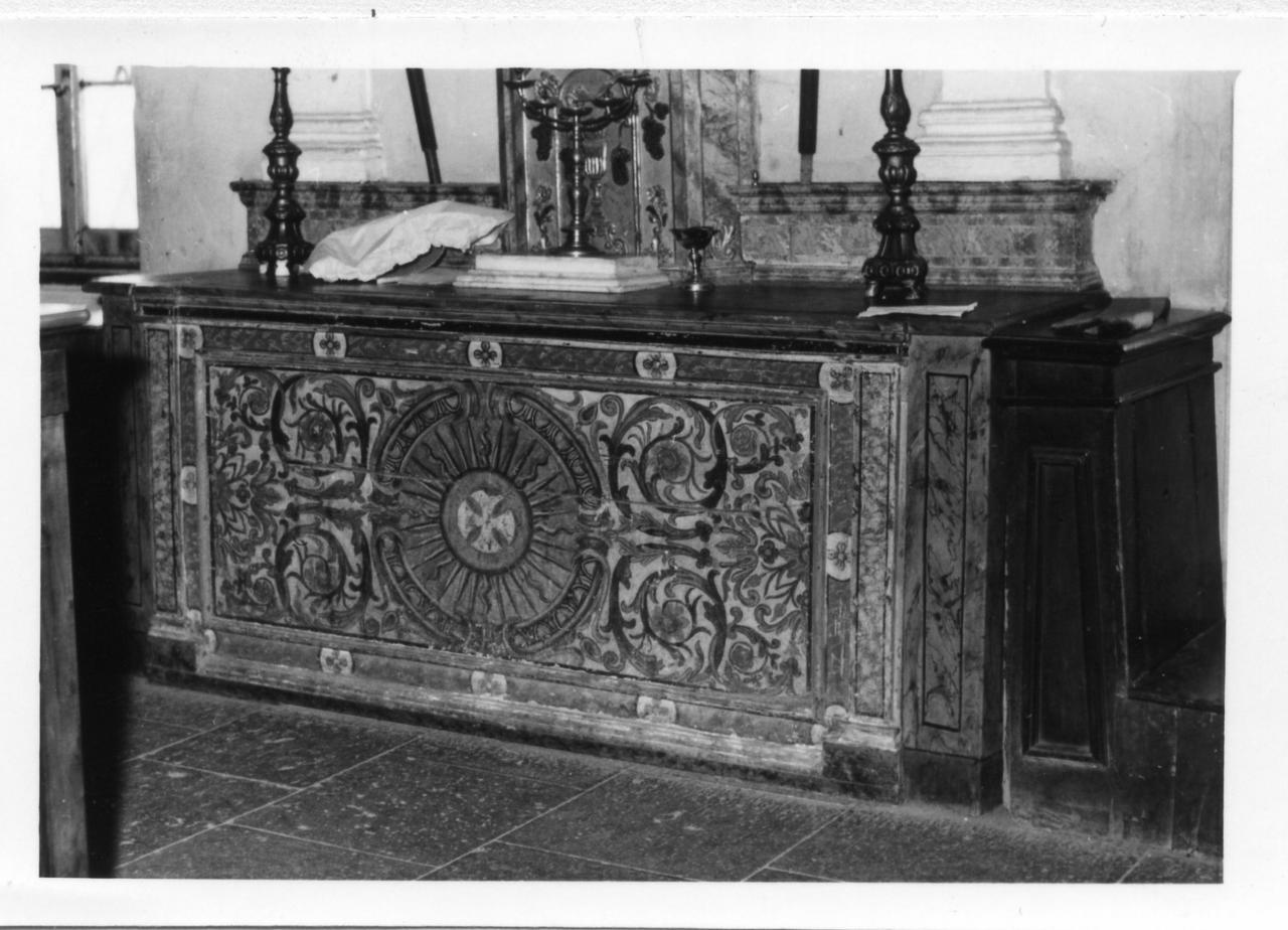 altare - bottega modenese (prima metà sec. XVIII)