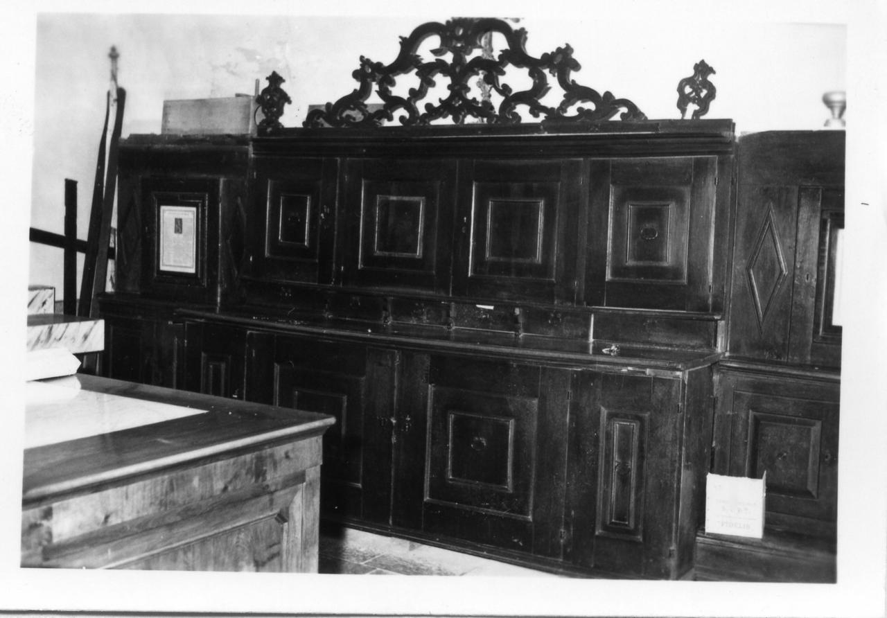 mobile - bottega modenese (inizio sec. XVIII)