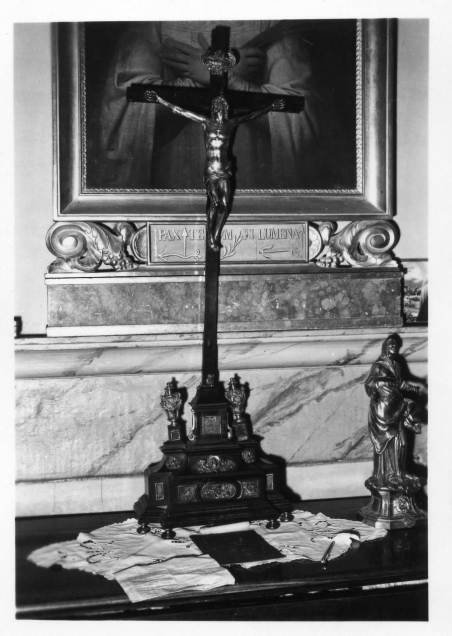 croce stazionale - bottega toscana (seconda metà sec. XVI)