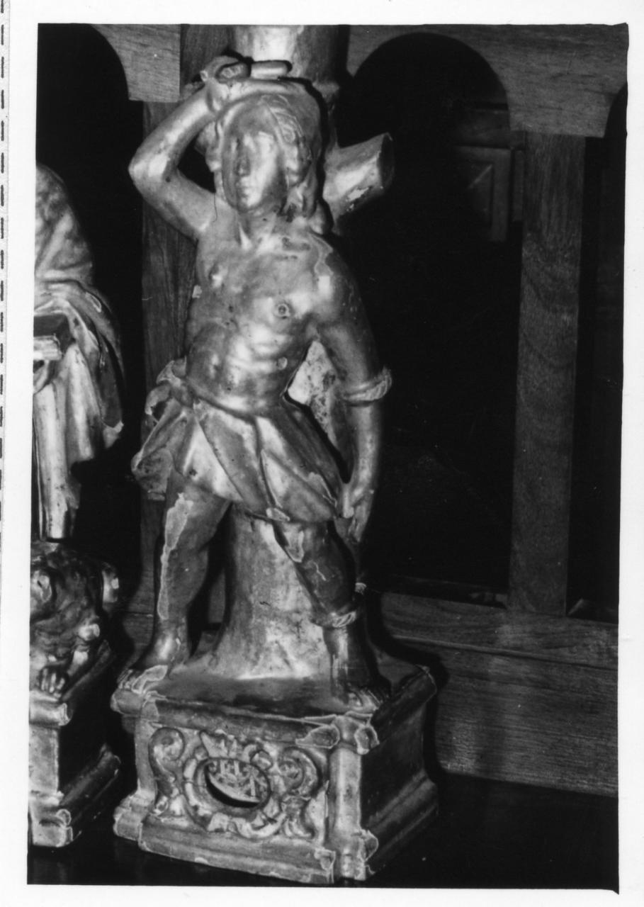San Sebastiano (reliquiario - a statuetta) - bottega emiliana (metà sec. XVII)