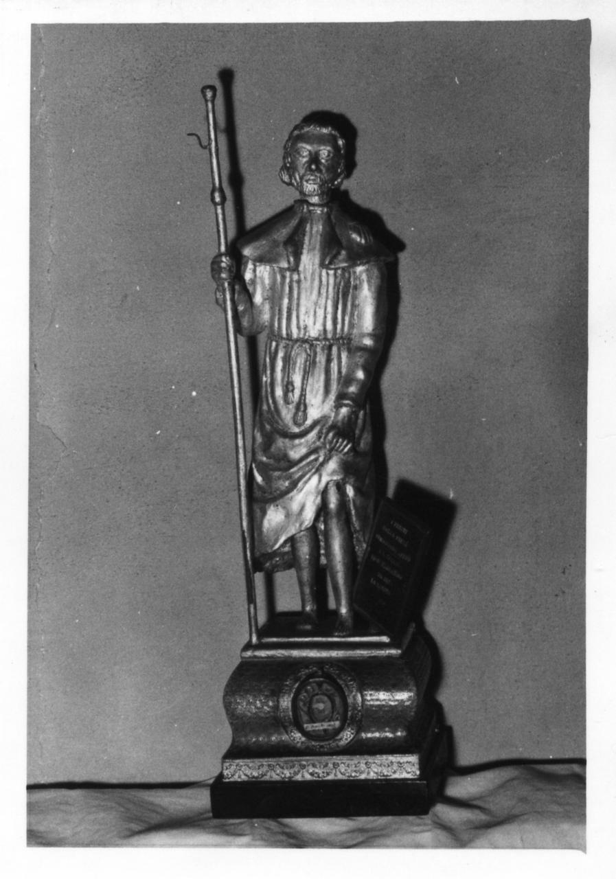 San Rocco (reliquiario - a statuetta) - bottega modenese (metà sec. XIX)