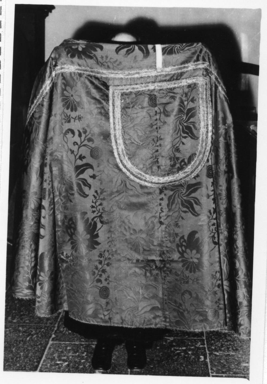 paramento liturgico - manifattura italiana (prima metà sec. XVIII)