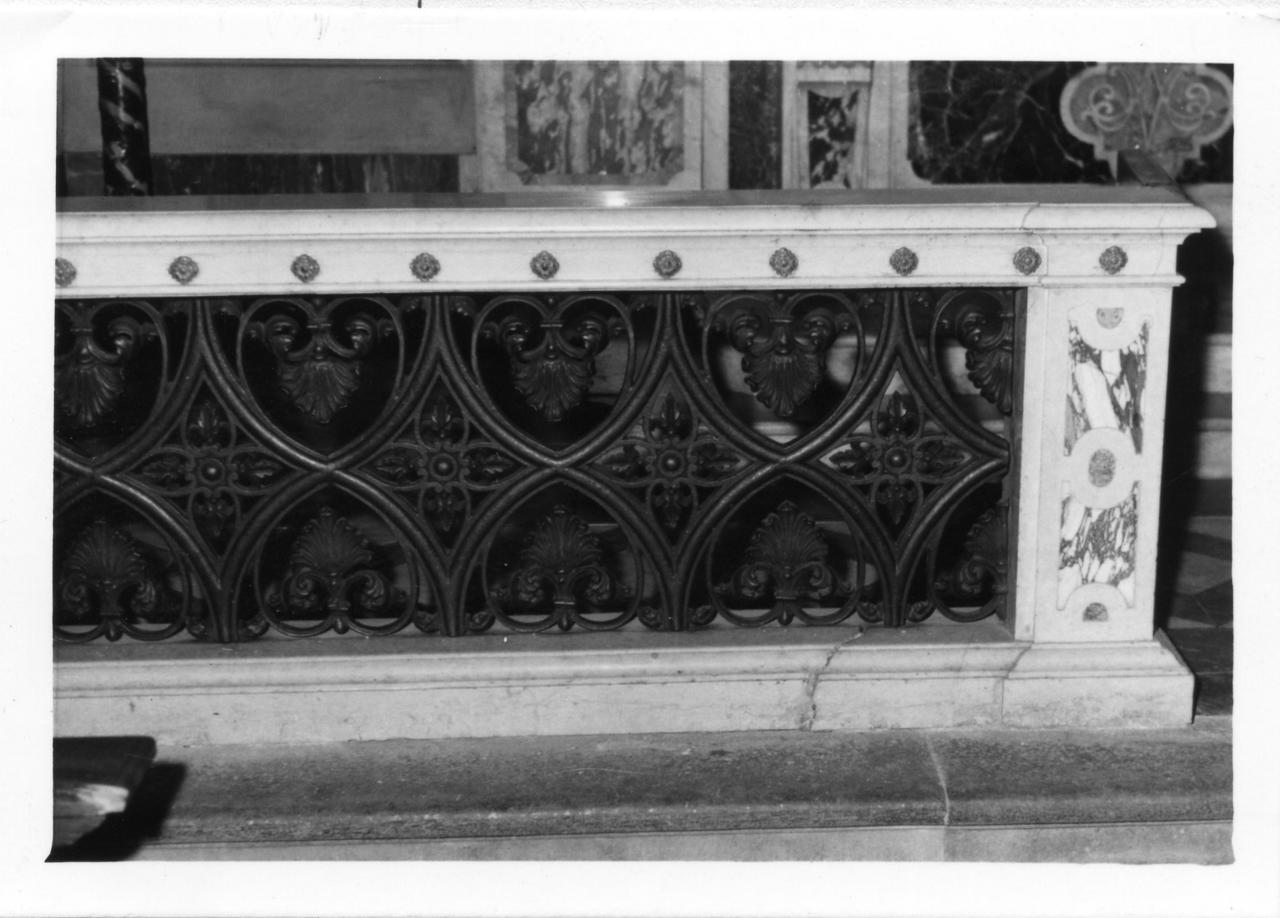 balaustrata, serie - bottega toscana (?) (seconda metà sec. XIX)