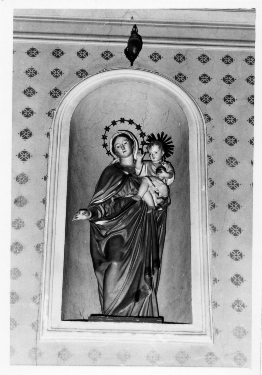 Madonna del Rosario (statua) - bottega faentina (fine sec. XIX)