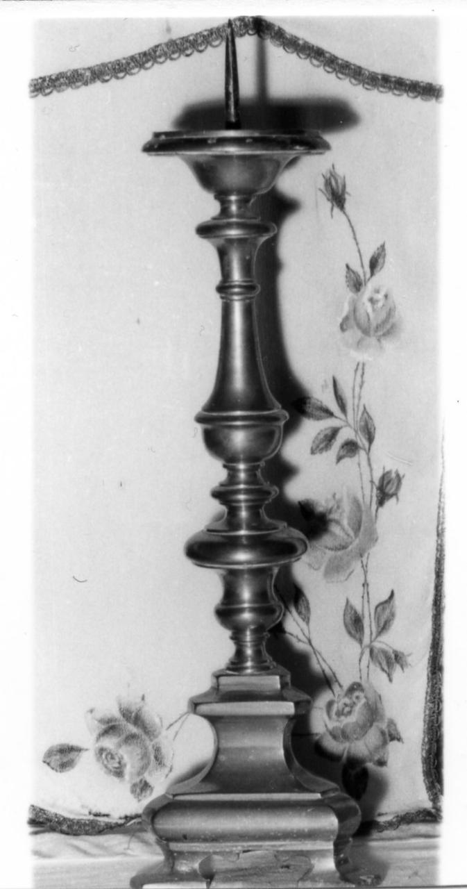 candeliere, serie - bottega bolognese (prima metà sec. XIX)