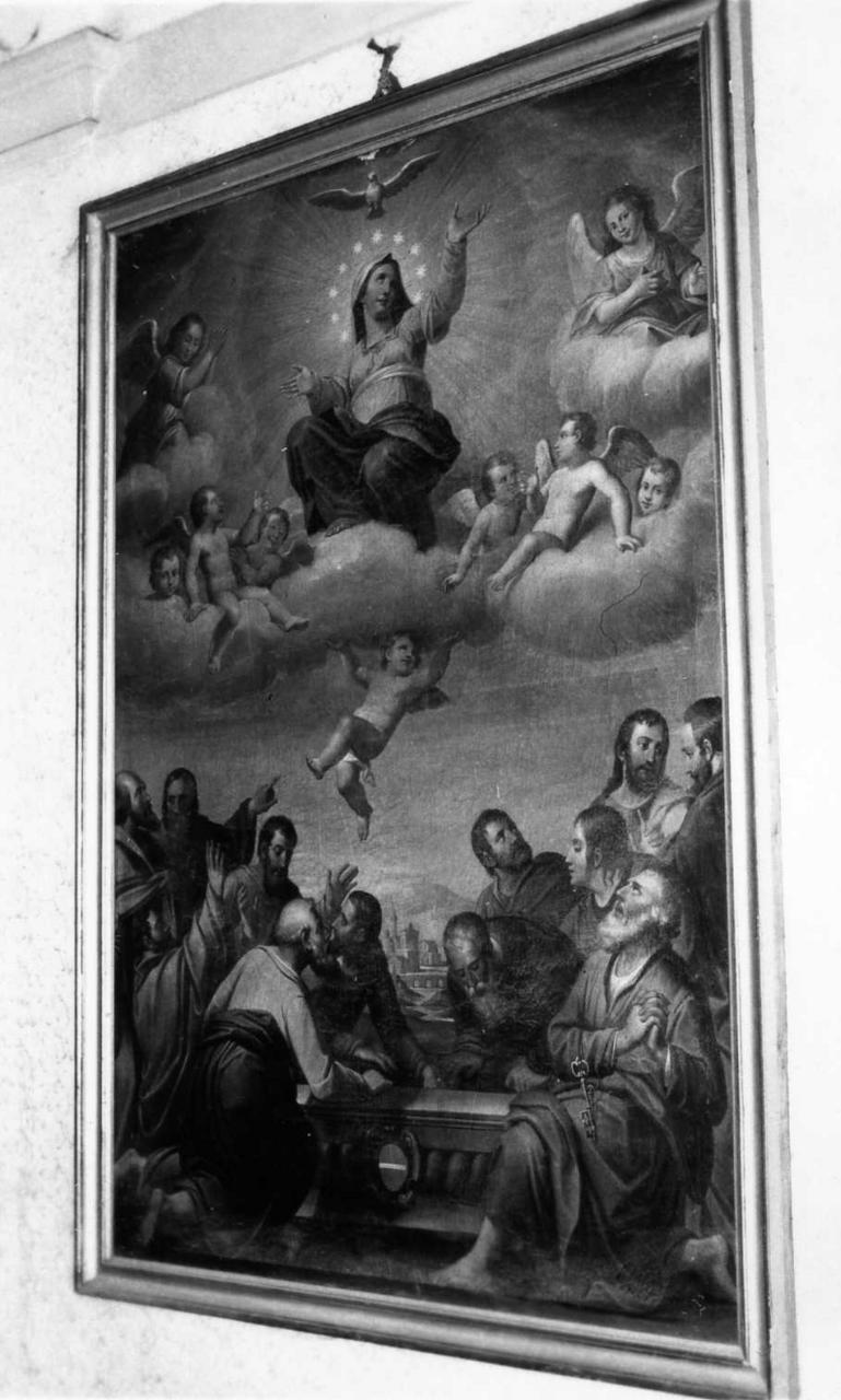 assunzione della Madonna (dipinto) di Manzini Luigi (attribuito) (prima metà sec. XIX)
