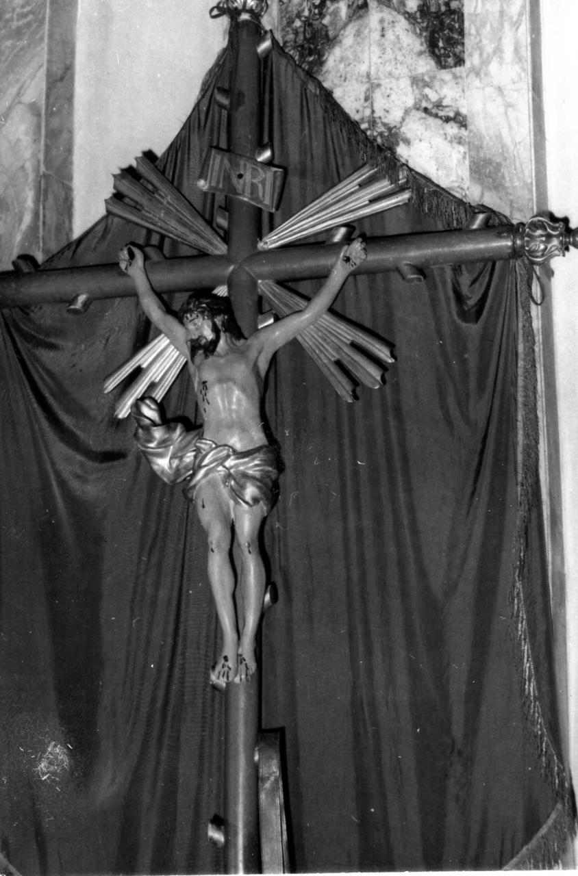 croce processionale - bottega modenese (metà sec. XIX)