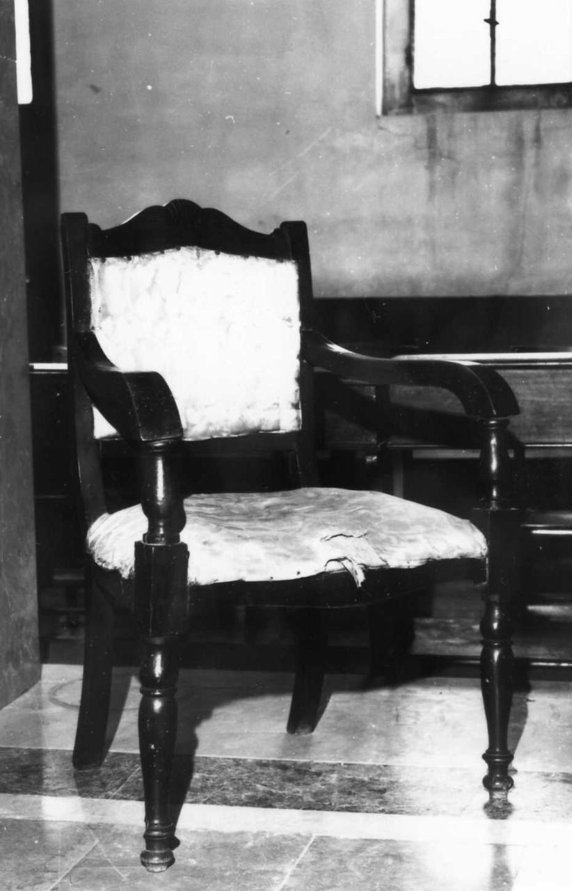 seggiolone - bottega emiliana (seconda metà sec. XIX)