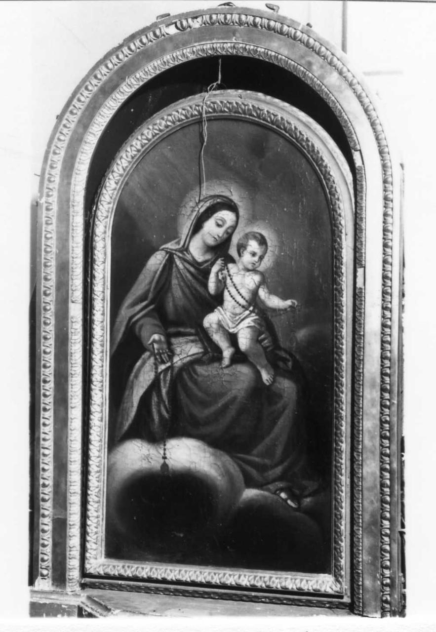 Madonna del Rosario (dipinto) - ambito modenese (metà sec. XIX)