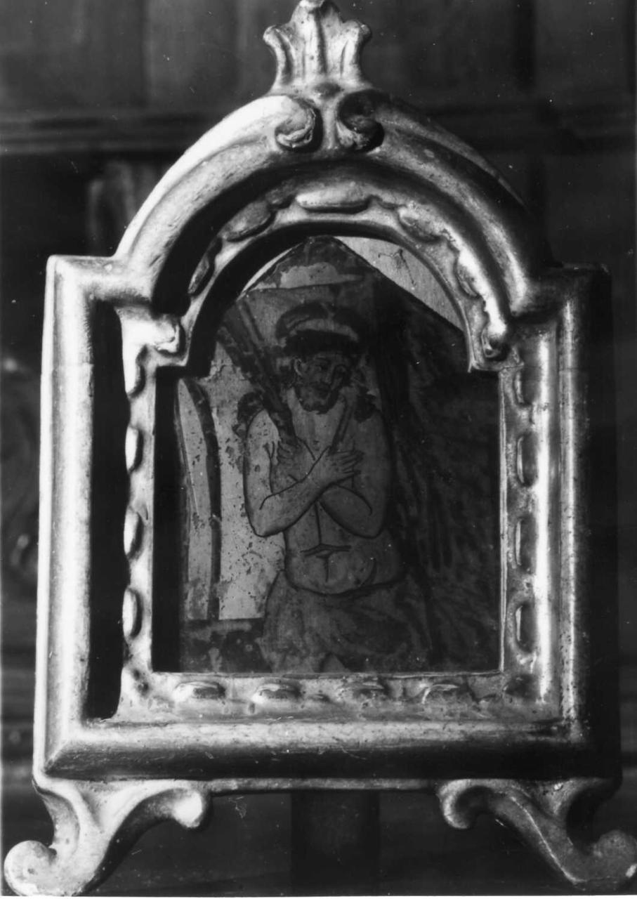 Cristo in pietà (pace - a tavoletta) - bottega veneziana, bottega modenese (prima metà sec. XVI, sec. XVIII)