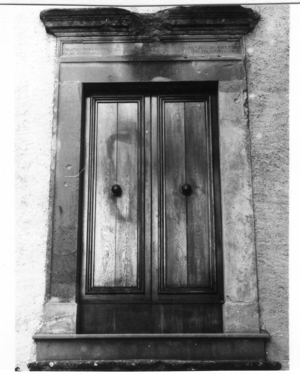 portale - bottega modenese (sec. XIX)