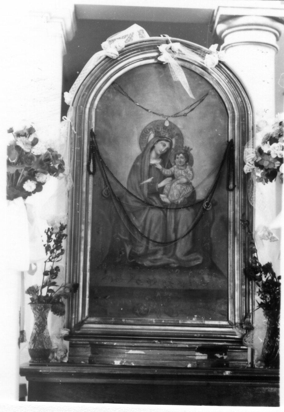 Madonna con Bambino (dipinto) - ambito modenese (metà sec. XIX)