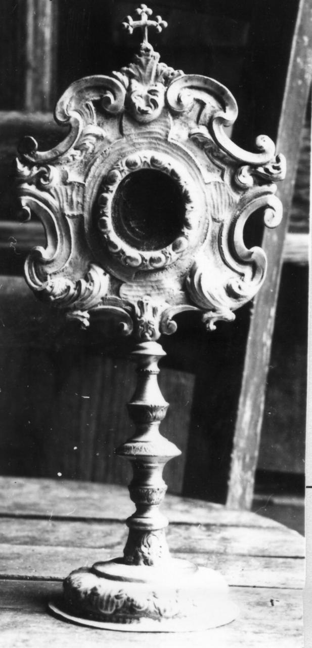 reliquiario-ostensorio - bottega emiliana (metà sec. XVIII)