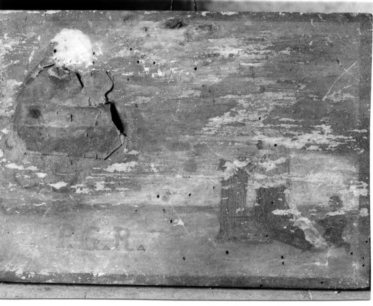 donna che prega (ex voto) - ambito modenese (prima metà sec. XIX)