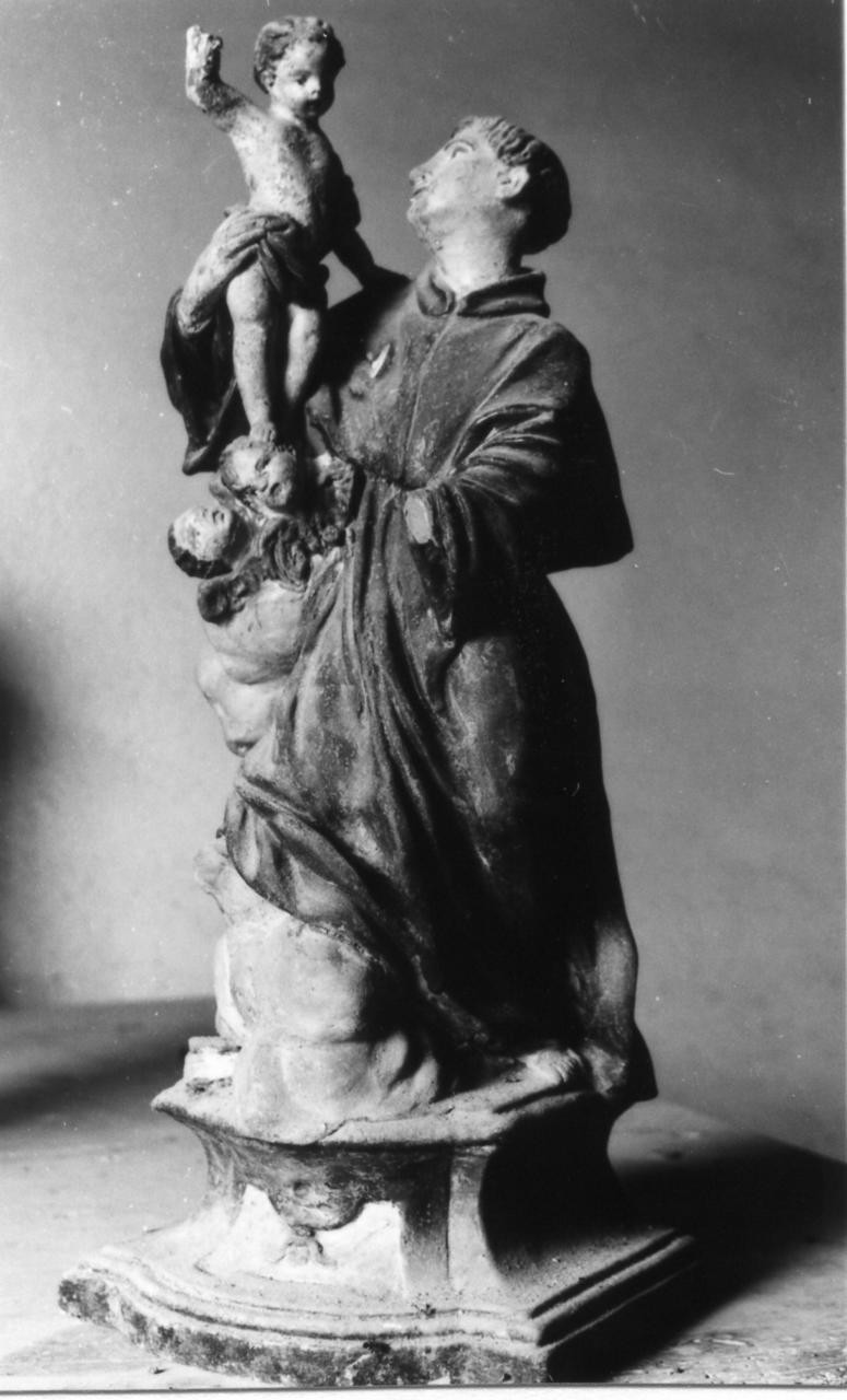 Sant'Antonio da Padova (statuetta) - bottega emiliana (metà sec. XIX)