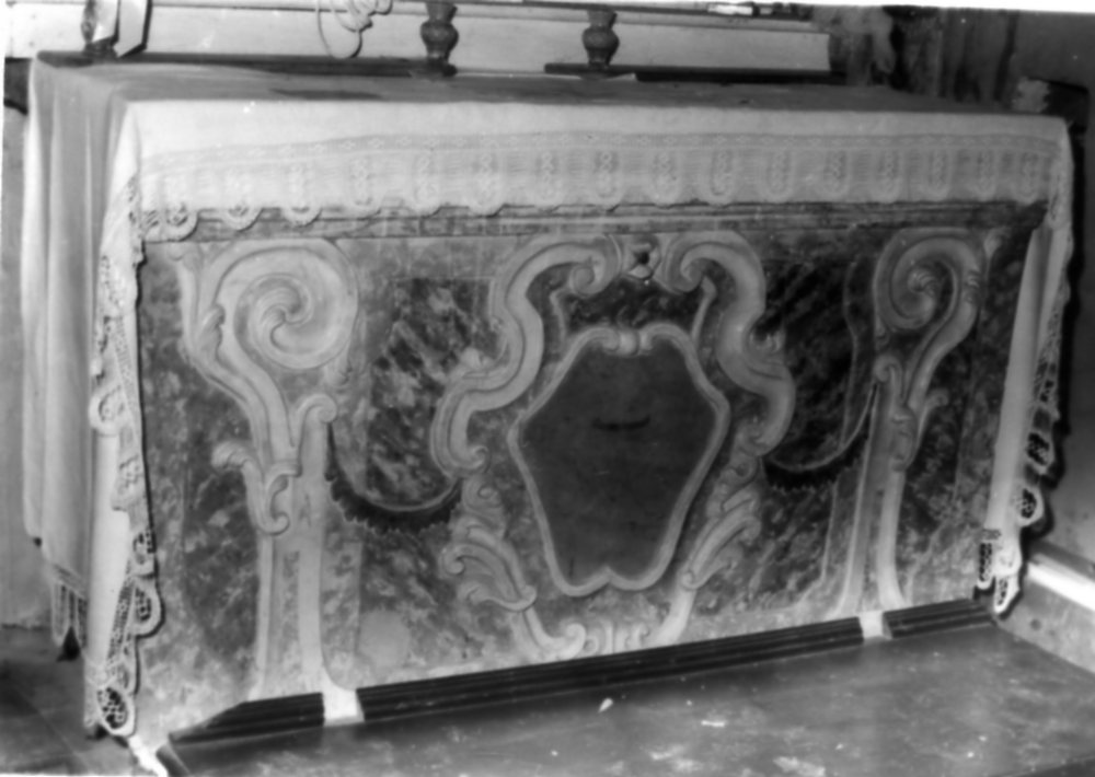 paliotto - bottega modenese (seconda metà sec. XVIII)