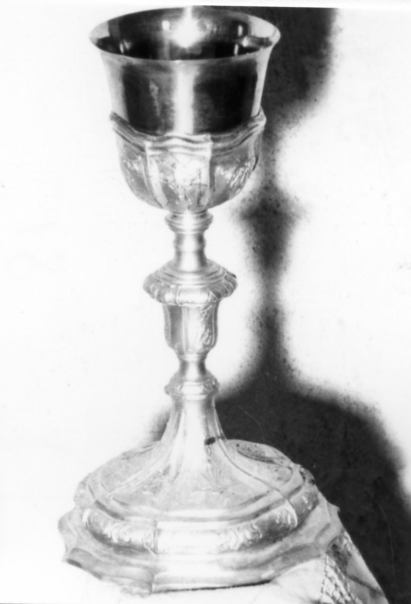 calice - bottega emiliana (seconda metà sec. XVIII)