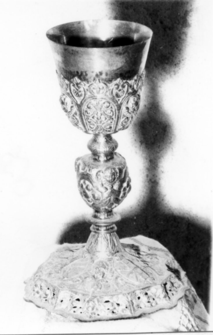 calice - bottega emiliana (seconda metà sec. XVI)