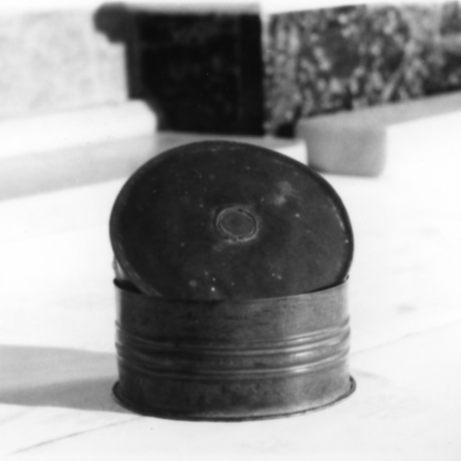 teca eucaristica - bottega emiliana (inizio sec. XIX)