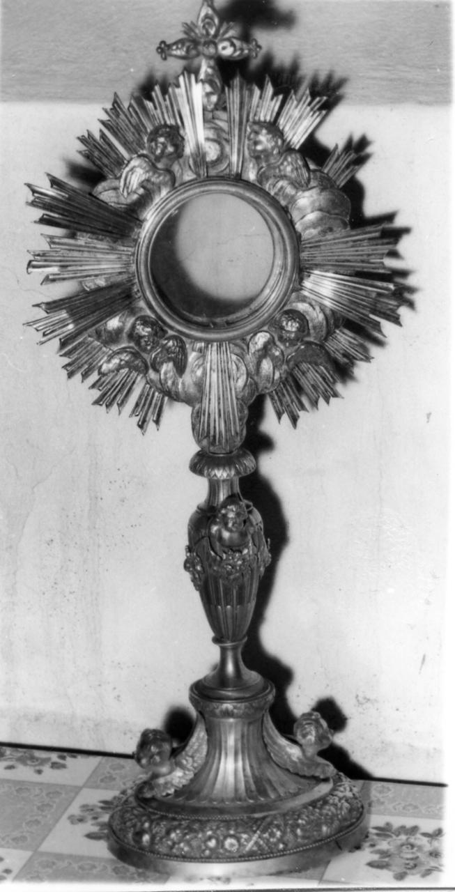 ostensorio - bottega modenese (prima metà sec. XIX)