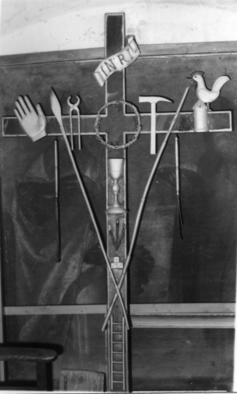 croce della Passione - bottega modenese (seconda metà sec. XIX)