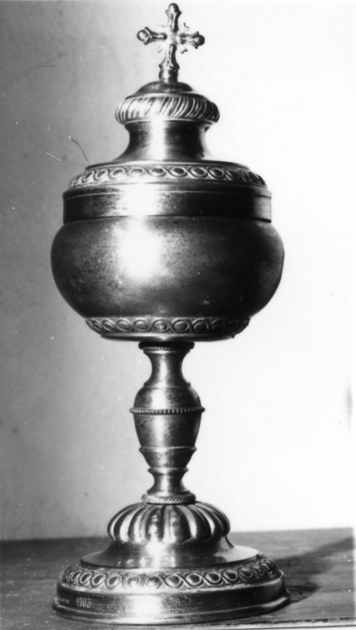 pisside - bottega italiana (inizio sec. XX)