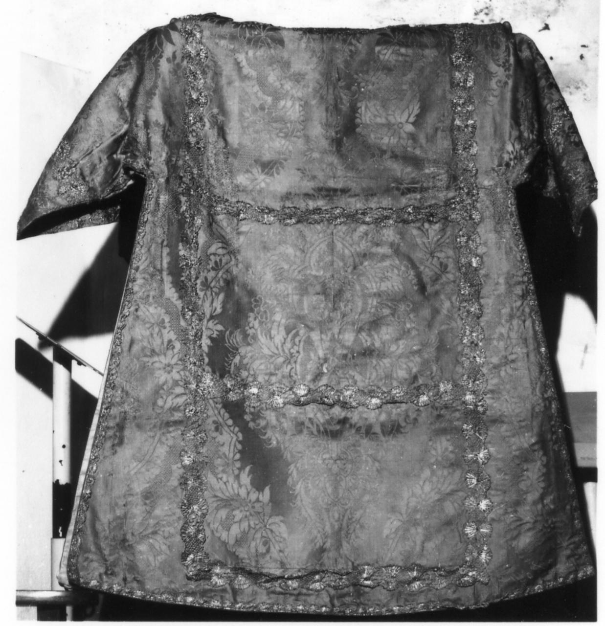 tunicella, serie - manifattura italiana (seconda metà sec. XVIII)