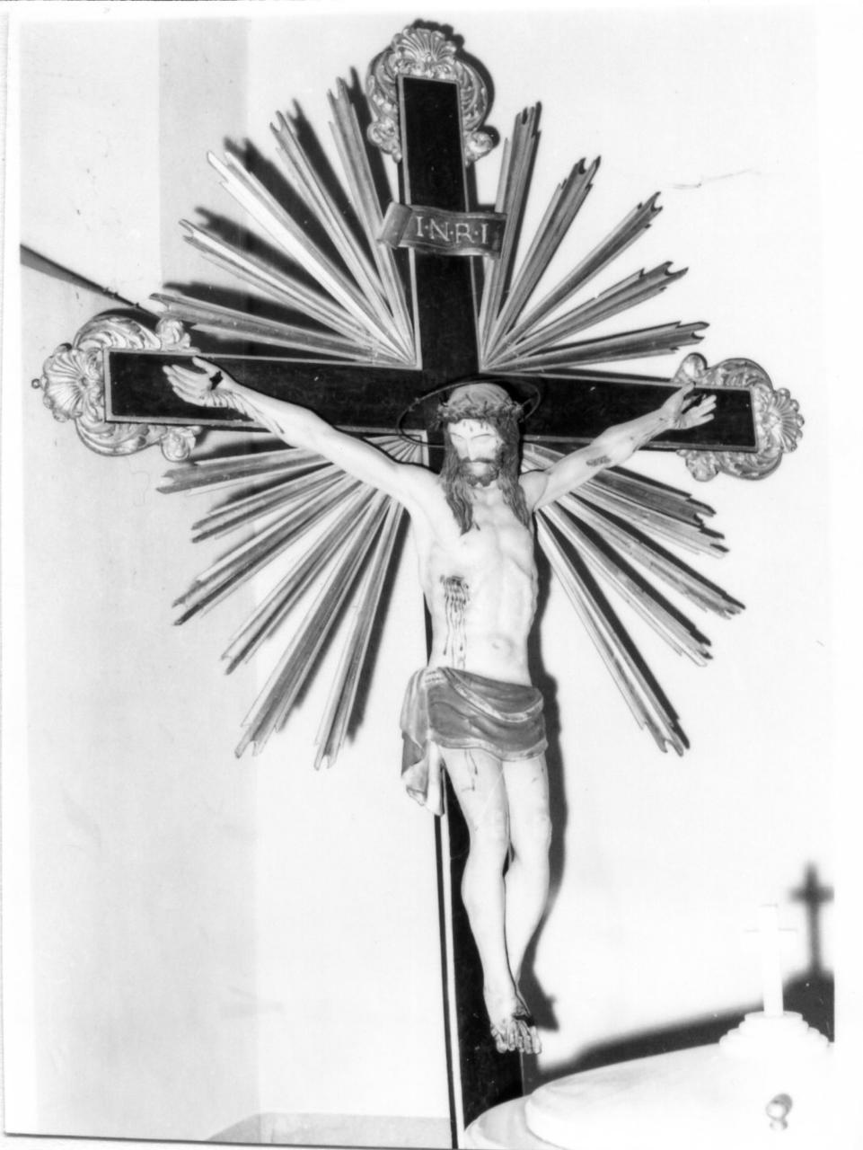 croce processionale - bottega emiliana (metà sec. XIX)