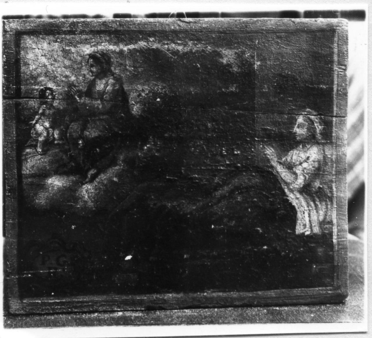 guarigione miracolosa (ex voto) - ambito modenese (seconda metà sec. XVIII)