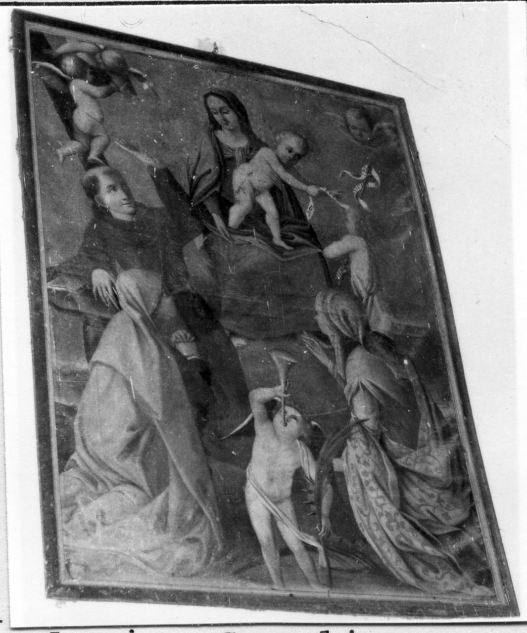 Madonna con Bambino e Santi (dipinto) - ambito modenese (metà sec. XVIII)