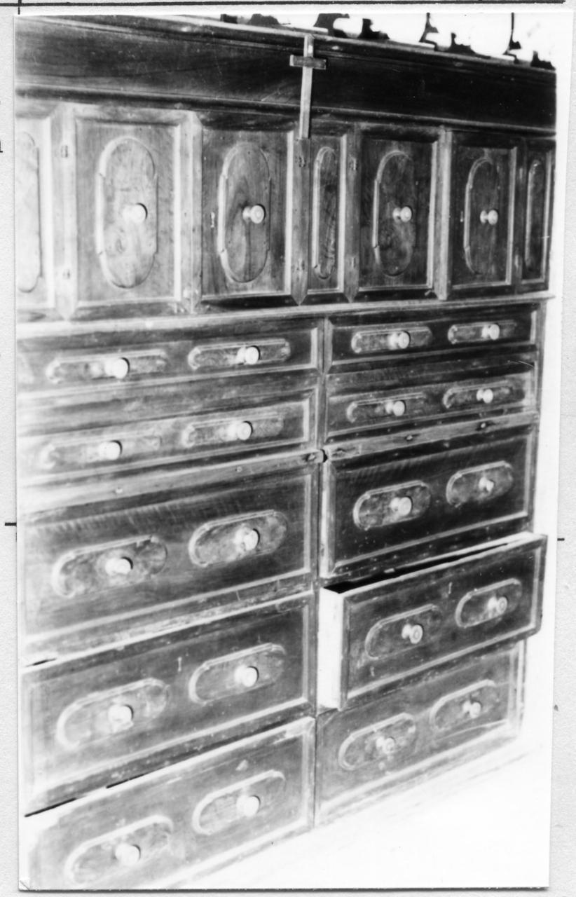 mobile - bottega modenese (seconda metà sec. XVII)