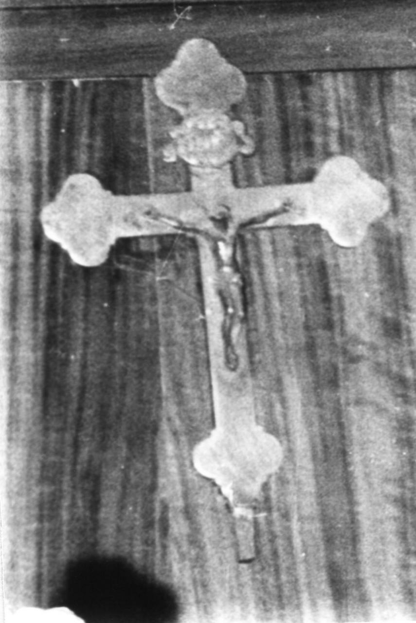 croce processionale - bottega emiliana (inizio sec. XVIII)