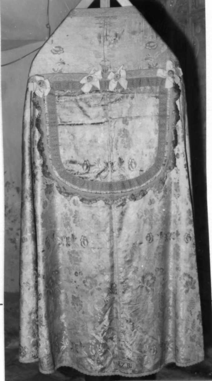 paramento liturgico - manifattura italiana (seconda metà sec. XVIII)