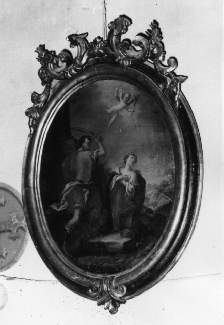 martirio di Santa Caterina d'Alessandria (dipinto) - ambito bolognese (inizio sec. XVIII)