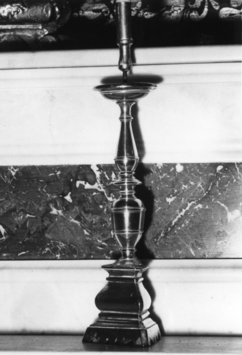 candeliere, serie - bottega emiliana (inizio sec. XVIII)