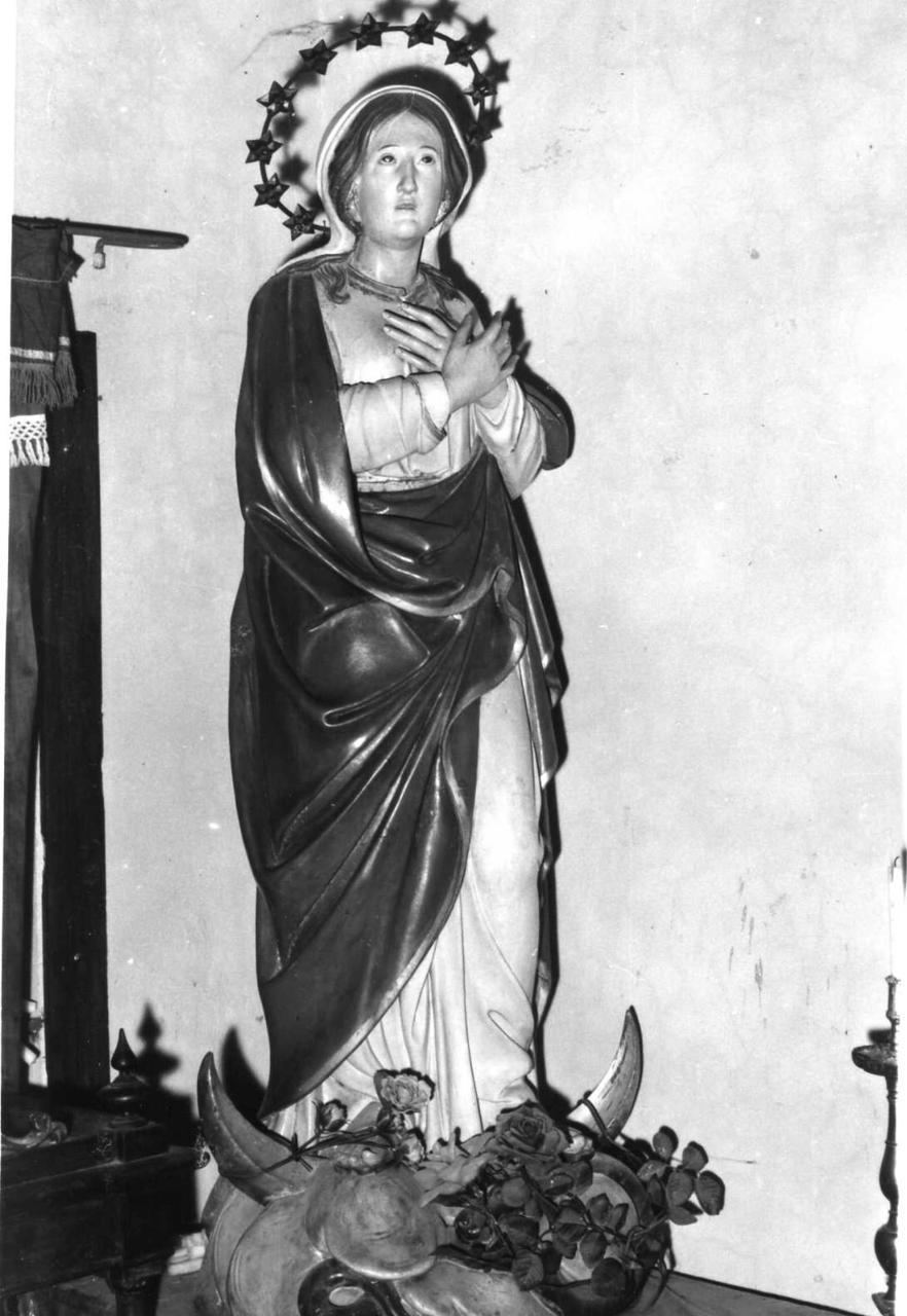 Madonna Immacolata (statua) - bottega faentina (seconda metà sec. XIX)