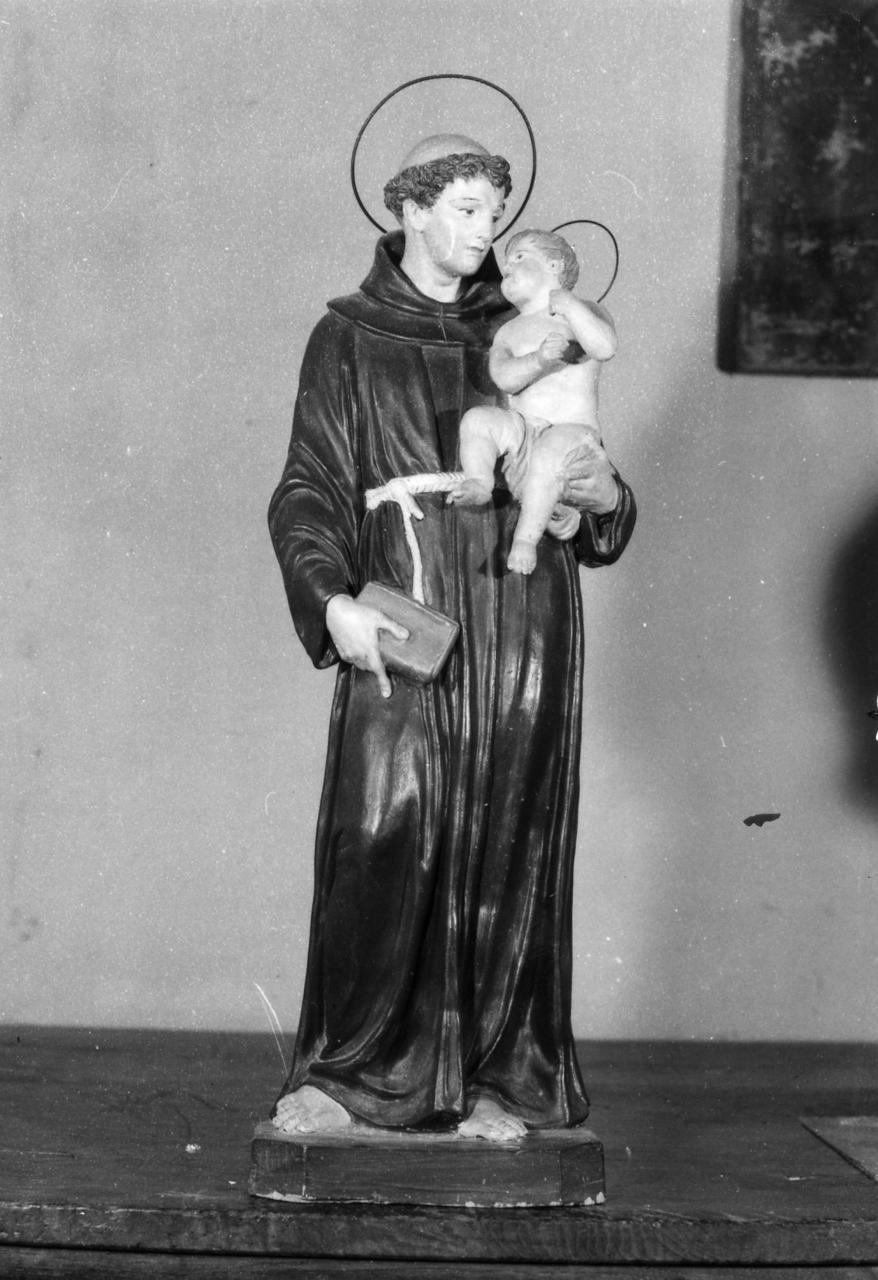 Sant'Antonio da Padova (statuetta) - bottega bolognese (prima metà sec. XIX)