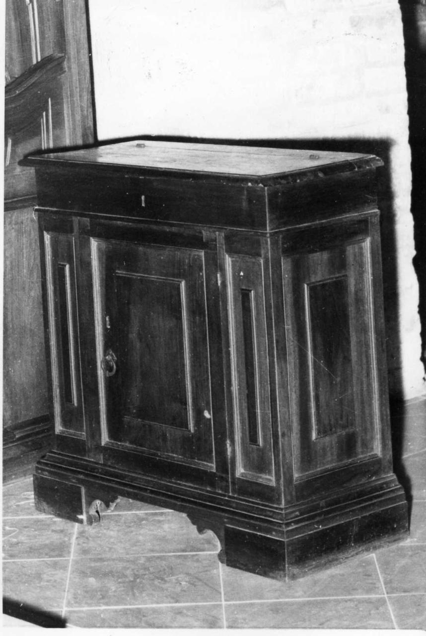 credenzina - bottega emiliana (fine sec. XVIII)