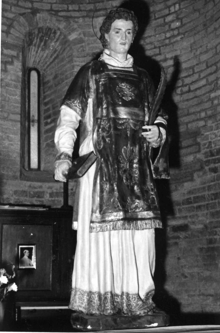 San Cesario Martire (statua) di Piccioli Prudenzio (sec. XIX)