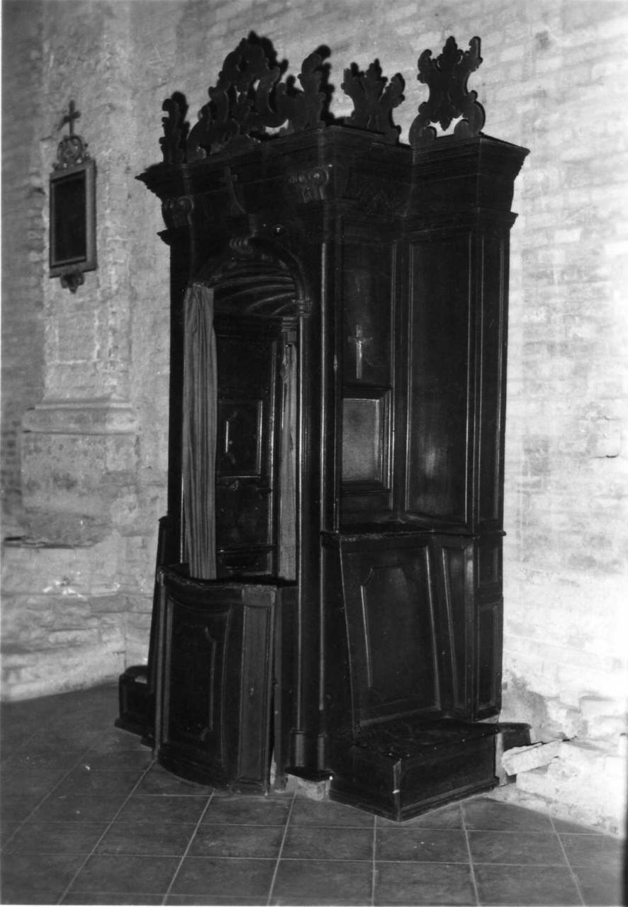confessionale, serie - bottega modenese (metà sec. XVIII)