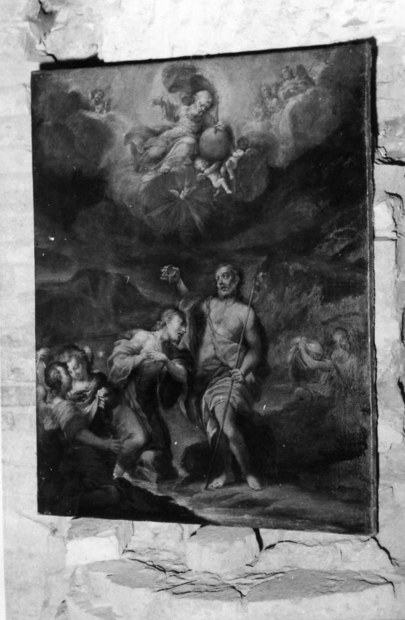 battesimo di Cristo (dipinto) - ambito modenese (metà sec. XVIII)