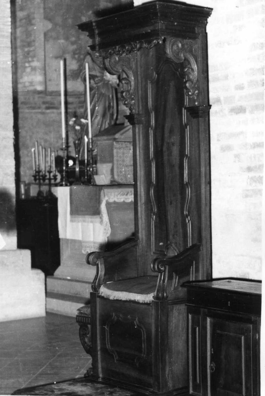 seggio - bottega modenese (metà sec. XVIII)