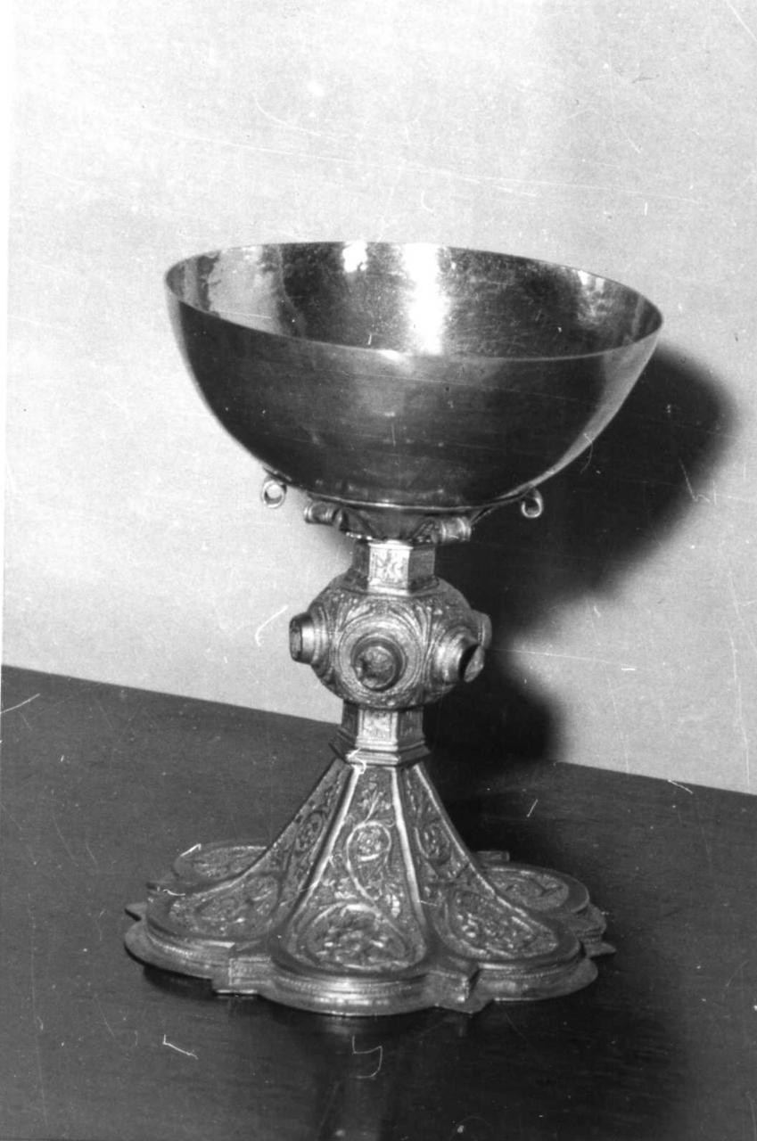 calice - bottega emiliana (seconda metà sec. XV)