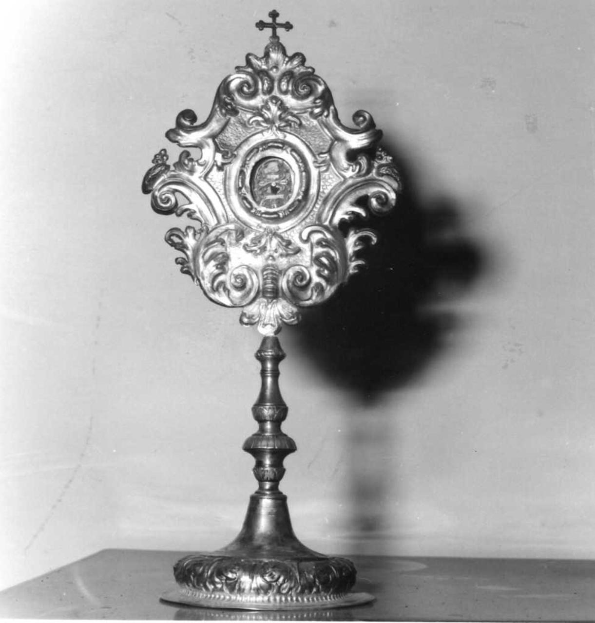 reliquiario - bottega emiliana (metà sec. XVIII)