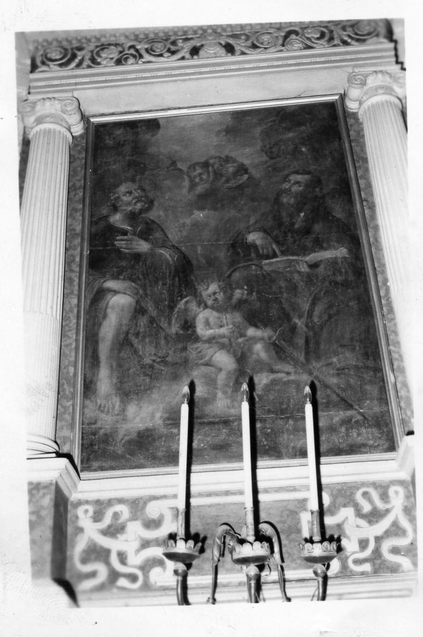 Santi Pietro e Paolo (dipinto) di Manzini Luigi (attribuito) (prima metà sec. XIX)