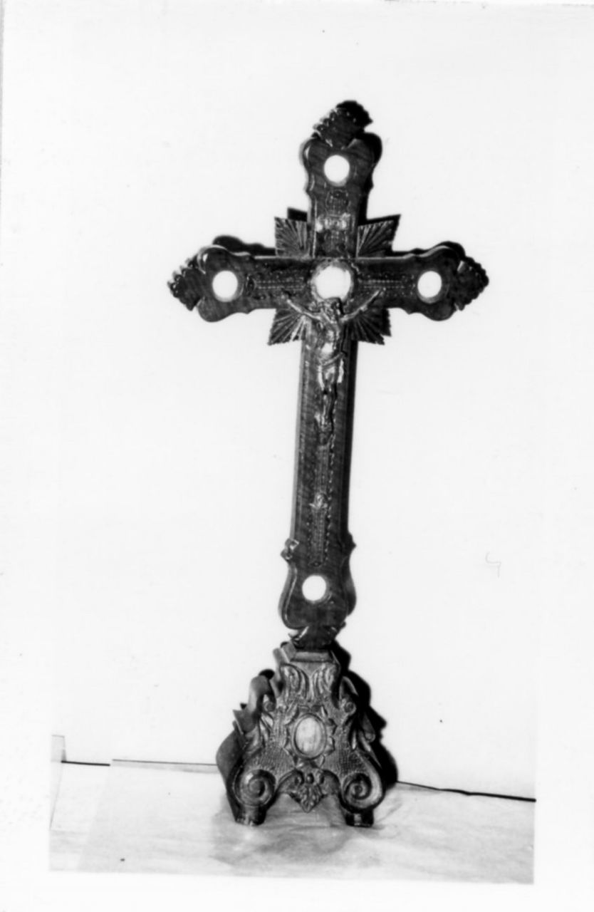 Cristo crocifisso (croce stazionale) - manifattura palestinese (inizio sec. XX)