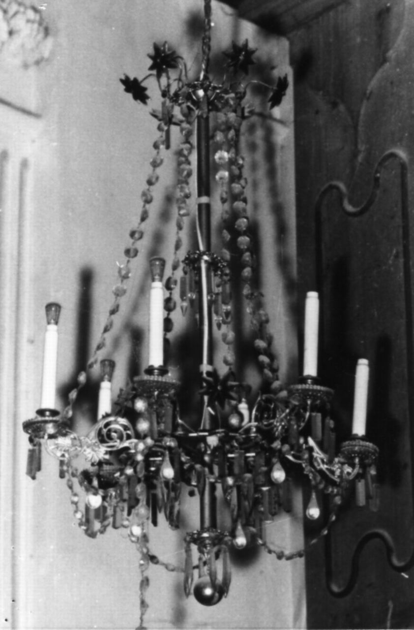 lampadario - bottega muranese (?) (fine sec. XIX)