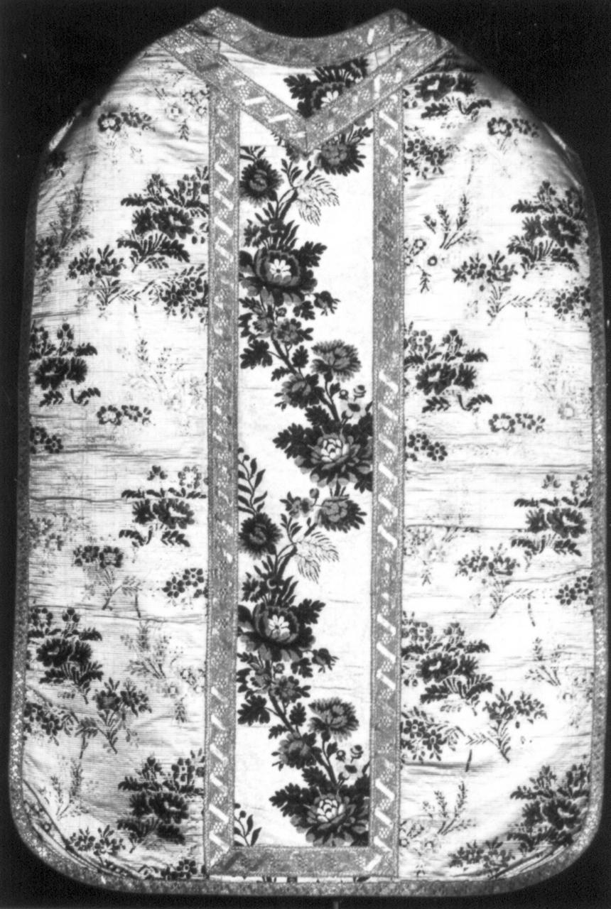 paramento liturgico - manifattura italiana, manifattura reggiana (sec. XVIII, sec. XIX)