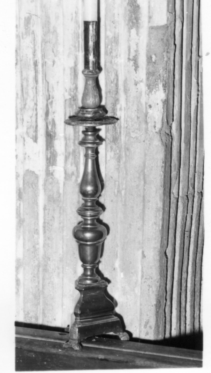 candeliere - bottega emiliana (inizio sec. XVIII)